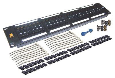 ����-������ Lanmaster LAN-PPL48U5E 19" 2U 48xRJ45 ���.5E UTP