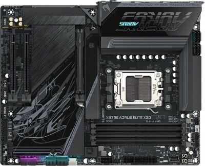 ����������� ����� Gigabyte X870E AORUS ELITE X3D Socket AM5 AMD X870E 4xDDR5 ATX AC`97 8ch(7.1) 5Gigabit RAID+HDMI