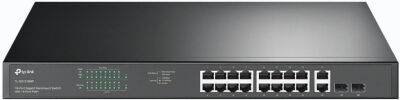 ���������� TP-Link TL-SG1218MP (L2) 18x1����/� 2x�����(1000BASE-T/SFP) 16PoE+ 250W �������������