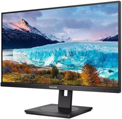 ������� Philips 27" 272S1M(00/01) ������ IPS LED 16:9 DVI HDMI M/M ������� HAS Piv 250cd 178��/178�� 1920x1080 75Hz VGA DP FHD USB 6.05��