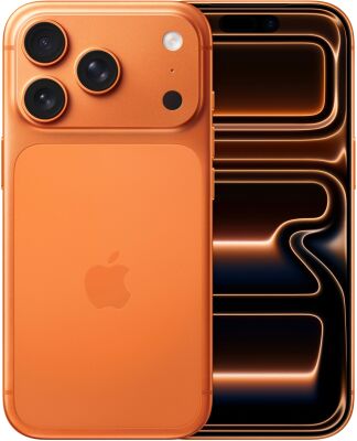 �������� Apple A3523 iPhone 17 Pro 512Gb 12Gb ��������� �������� 3G 4G 1Sim 6.3" 1206x2622 iOS 26 48Mpix 802.11 a/b/g/n/ac/ax/be NFC GPS Protect