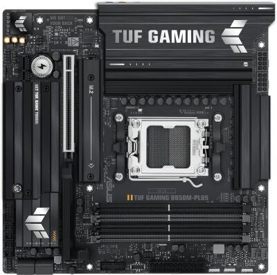 ����������� ����� Asus TUF GAMING B850M-PLUS Socket AM5 AMD B850 4xDDR5 mATX AC`97 8ch(7.1) 2.5Gg RAID+HDMI+DP