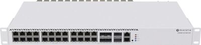 ���������� MikroTik CRS326-4C+20G+2Q+RM (L3) 1x100����/� 20x2.5����/� 4x�����(10GBase-T/SFP+) 2xQSFP+ �����������
