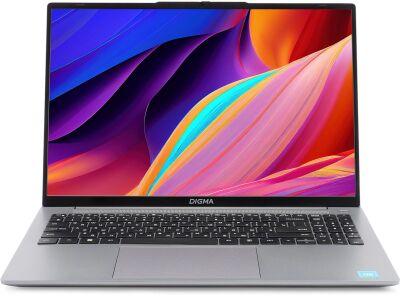 ������� Digma EVE C5805 N-series N100 8Gb SSD256Gb Intel UHD Graphics 16" IPS WUXGA (1920x1200) Windows 11 Pro dk.grey WiFi BT Cam 6000mAh (DN16N1-8CXW01)
