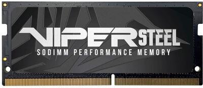 ������ DDR4 32GB 2666MHz Patriot PVS432G266C8S Viper Steel RTL PC4-21300 CL18 SO-DIMM 260-pin 1.2� single rank Ret