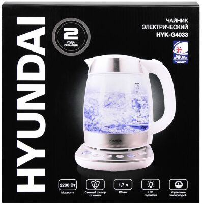 ������ ������������� Hyundai HYK-G4033 1.7�. 2200�� �����/����������� ������: ������