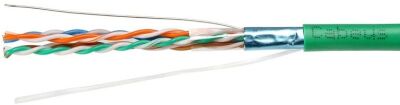 ������ Cabeus FTP-4P-CAT.5E-SOLID-LSLTX-GN ���.5E F/UTP 4 ���� ��(�)-LSLTx ���������� 305� �������