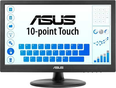 ������� Asus 15.6" VT169HE ������ IPS LED 16:9 HDMI ������� 1000:1 220cd 170��/170�� 1920x1080 60Hz VGA FHD Touch 1.46��