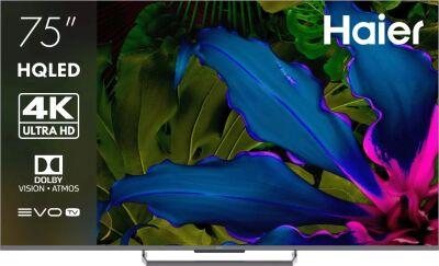 ��������� QLED Haier 75" Smart TV S6 Frameless ����� 4K Ultra HD 144Hz MEMC DVB-T DVB-T2 DVB-C DVB-S DVB-S2 USB WiFi Smart TV