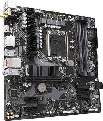 ����������� ����� Gigabyte B760M DS3H AX DDR4 Soc-1700 Intel B760 4xDDR4 mATX AC`97 8ch(7.1) 2.5Gg RAID+HDMI+DP