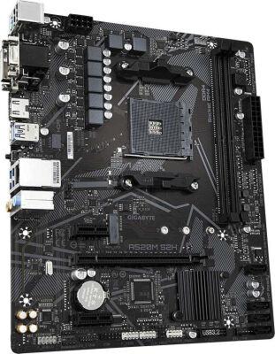 ����������� ����� Gigabyte A520M S2H Soc-AM4 AMD A520 2xDDR4 mATX AC`97 8ch(7.1) GbLAN RAID+VGA+DVI+HDMI