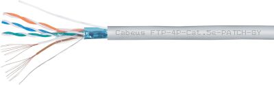 ������ �������������� Cabeus FTP-4P-CAT.5E-PATCH-GY ���.5E F/UTP 4 ���� PVC ���������� 305� �����