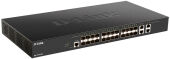 ���������� D-Link DXS-1210-28S DXS-1210-28S/A1A (L2+) 4x10����/� 24SFP+ �������������