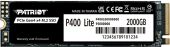 ���������� SSD Patriot PCIe 4.0 x4 2TB P400LP2KGM28H P400 Lite M.2 2280