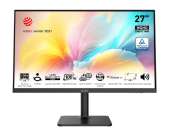 ������� MSI 27" MD272QXP, 16:9, IPS, QHD, 4ms, 400cd, 100Hz, HDMI, DP, USB-C, USB, SPK, HAS