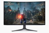 ������� Dell 34,18" AW3423DWF 1800R, QD OLED, UWQHD 0,1ms, 1000cd, 165Hz, HDMI, DP, USB, HAS
