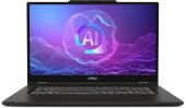 ������� MSI Venture A17 AI A2HMG-002XRU Ryzen 7 260 16Gb SSD512Gb AMD Radeon 780M 17.3" IPS FHD (1920x1080) ��� �� grey WiFi BT Cam (9S7-17UK11-002)