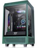 ������ Thermaltake The Tower 100 Racing Green ��� �� miniITX 1x120mm 3x140mm 2xUSB3.0 audio bott PSU