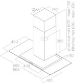������� �������� Elica Flat GLASS IX/A/60 ����������� ����� ����������: ��������� (1 �����)