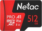���� ����� microSDXC 512GB Netac NT02P500PRO-512G-S P500 Extreme Pro