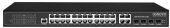 ���������� Osnovo SW-8244/L(400W) (L2+) 28x1����/� 4x�����(1000BASE-T/SFP) 24PoE+ 400W �����������
