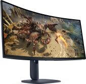������� Dell 34" Alienware AW3425DWM ������ VA LED 21:9 HDMI ������� HAS 3000:1 400cd 178��/178�� 3440x1440 180Hz FreeSync Premium DP UW USB 9.51��