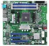 Серверная материнская плата AMD X470 SAM4 MATX X470D4U/VN ASROCK