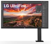  LG 31.5" 32UN880-B Black, 16:9, IPS, 3840x2160, 5ms, 380cd, 60Hz, 2xHDMI, DP, 2xUSB, 1xUSB-C