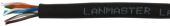 ������ �������������� Lanmaster LAN-5EUTP-HFLT-BK ���.5E UTP 4 ���� 24AWG LSZH ���������� 305� ������