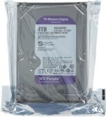 ������� ���� WD SATA-III 4TB WD44PURZ Surveillance Purple (5400rpm) 128Mb 3.5"