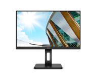  AOC 23,8" 24P2Q, 16:9, IPS, FHD, 4ms, 300cd, 75Hz, VGA, DVI, HDMI, DP, USB, SPK, HAS