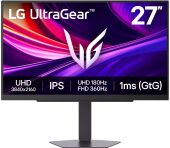 ������� LG 27" UltraGear 27G810A-B ������ IPS LED 16:9 HDMI ������� HAS Piv 1000:1 400cd 178��/178�� 3840x2160 180Hz FreeSync Premium DP 4K 7.4��