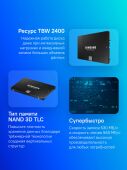 ���������� SSD Samsung SATA-III 4TB MZ-77E4T0BW 870 EVO 2.5"