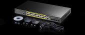 ���������� Cudy GS2028PS4-300W (L2) 28x1����/� 4SFP 24PoE+ 300W �����������