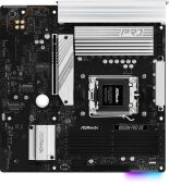 ����������� ����� Asrock B850M PRO RS Socket AM5 AMD B850 4xDDR5 mATX AC`97 8ch(7.1) 2.5Gg RAID+HDMI+DP