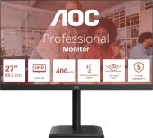 ������� AOC 27" U27E4CV ������ IPS LED 16:9 HDMI M/M ������� HAS Piv 400cd 3840x2160 60Hz DP 4K USB 6.83��