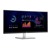 Монитор Dell 34.14" P3424WE 3800R, 21:9, IPS, UHD, 5ms, 300cd, 60Hz, HDMI, DP, USB, USB-C, HAS