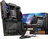 ����������� ����� MSI MPG X870E CARBON WIFI Socket AM5 AMD X870E 4xDDR5 ATX AC`97 8ch(7.1) 5Gigabit + 2.5Gigabit Ethernet RAID+HDMI