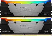 ������ DDR4 2x8GB 3600MHz Kingston KF436C16RB2AK2/16 Fury Renegade RGB RTL Gaming PC4-28800 CL16 DIMM 288-pin 1.35� kit dual rank � ���������� Ret