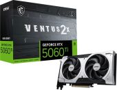 ���������� MSI PCI-E 5.0 RTX 5060 TI 8G VENTUS 2X PLUS NVIDIA GeForce RTX 5060TI 8Gb 128bit GDDR7 2572/28000 HDMIx1 DPx3 HDCP Ret
