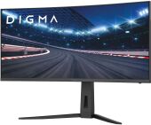 ������� Digma 34" Overdrive 34A712Q ������ VA LED 1ms 21:9 HDMI M/M ������� HAS Piv 450cd 178��/178�� 3440x1440 200Hz DP UW 5.7��