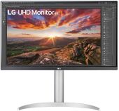 ������� LG 27" UltraFine 27UP850K-W ������ IPS LED 16:9 HDMI M/M ������� HAS 1200:1 400cd 178��/178�� 3840x2160 60Hz FreeSync DP 4K USB 5.9��