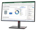 Монитор Lenovo 27" P27h-30, 16:9, IPS, QHD, 4ms, 350cd, 60Hz, HDMI, DP, DP OUT, USB-C, USB, LAN, SPK, HAS