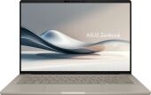 ������� Asus Zenbook 14 UX3407NA-QD100W Snapdragon X2 Elite 32Gb SSD1Tb Qualcomm Adreno 14" OLED WUXGA (1920x1200) Windows 11 Home beige WiFi BT Cam Bag (90NB1711-M007R0)