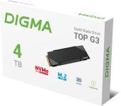 ���������� SSD Digma PCIe 4.0 x4 4TB DGST4004TG33T Top G3 M.2 2280