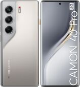 �������� Tecno Camon 40 Pro 5G 256Gb 12Gb ��������� �������� 3G 4G 2Sim 6.78" 1080x2436 Android 15 50Mpix 802.11 a/b/g/n/ac/ax NFC GPS GSM900/1800 GSM1900 Protect FM