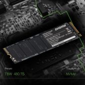 ���������� SSD Digma PCIe 3.0 x4 1TB DGSM3001TS33T Mega S3 M.2 2280