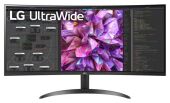 Монитор LG 34" 34WQ60C-B Black, Curved 3800R, 21:9, IPS, 3440x1440, 5ms, 300cd, 60Hz, 2xHDMI, DP