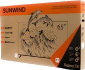 ��������� LED SunWind 65" SUN-LED65XU401 ������.�� Frameless ������ 4K Ultra HD 60Hz DVB-T DVB-T2 DVB-C DVB-C2 DVB-S DVB-S2 USB WiFi Smart TV