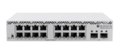 ���������� �� 16 ���������� ������ � 2 SFP+ CSS318-16G-2S+IN MIKROTIK